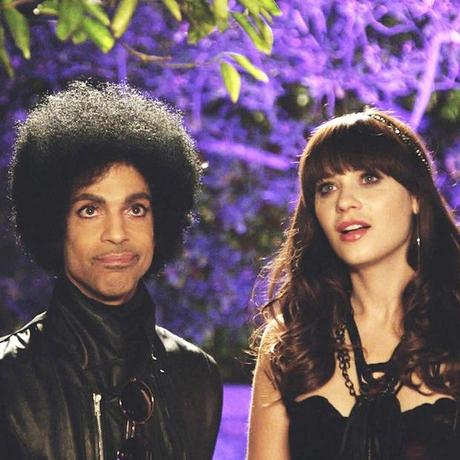 themusik prince zooey deschanel fallinlove2nite new girl Zooey Deschanel di New Girl con Prince in Fallinlove2nite