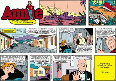 Dick Tracy indaga sulla scomparsa di Annie Mike Curtis Joe Staton Dick Tracy comic strip Annie 