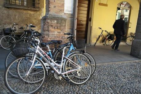 In bici a Reggio Emilia - Italia