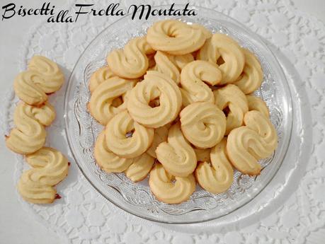 Biscotti alla frolla montata