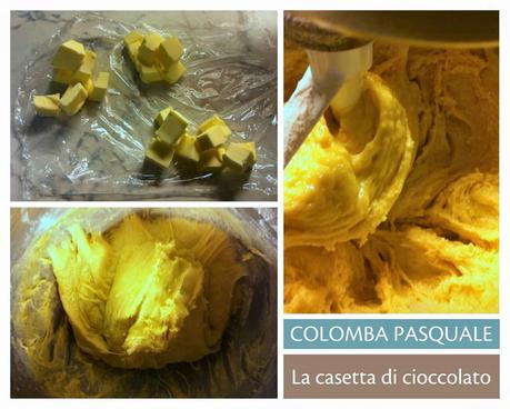 Colomba pasquale con pasta madre