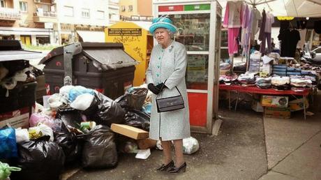 Esclusivo. Le vere foto della visita di Elisabetta II a Roma. Mandateci anche i vostri fotomontaggi, li pubblicheremo qui