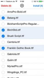 iOS 7: come installare font personalizzati senza Jailbreak