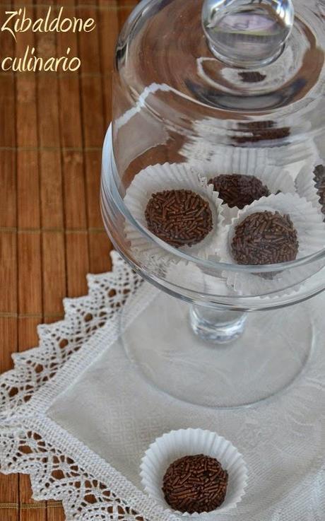 I brigadeiros... un dolcetto brasiliano dal gusto fantastico!