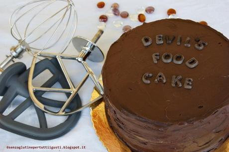 Devil's food cake senza glutine per il 100% Gluten Free (Fri)day! #GFFD