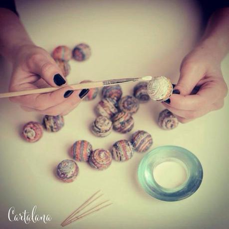 SOSTENIBILI, HANDMADE E NATURALMENTE… UNICI: I GIOIELLI DI CARTALANA Cartalana - gioielli handmade carta riciclata