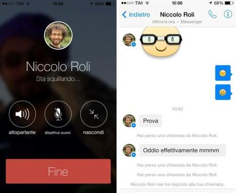 messenger voip 520x427 Da oggi è possibile chiamare gratis grazie allapp Facebook Messenger che si aggiorna
