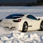 Ferrari 458 Test 43 150x150 [Foto Spia] Ferrari 458: Un nuovo prototipo in test sulle strade innevate del Nord della Svezia!