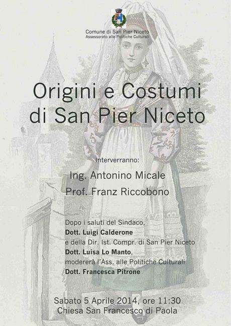 STORIA, ORIGINI E COSTUMI DI SAN PIER NICETO