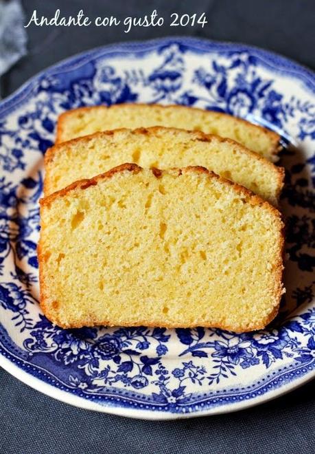 Cream cheese pound cake di Martha: quando il cibo non è mai troppo.