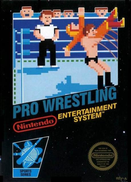 Pro Wrestling American NES Box Art