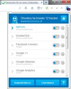 Navighiamo senza attese con Ghostery