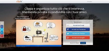 registrazione clipix