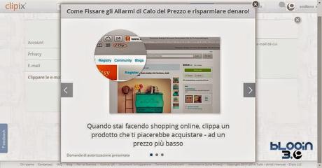 acquistare con clipix
