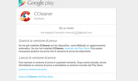 Test di CCleaner 600x355 Ccleaner per Android Beta arriva su Google Play Store  applicazioni  play store google play store 