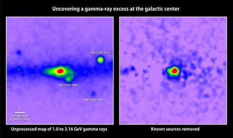 Fermi LAT: gamma ray map