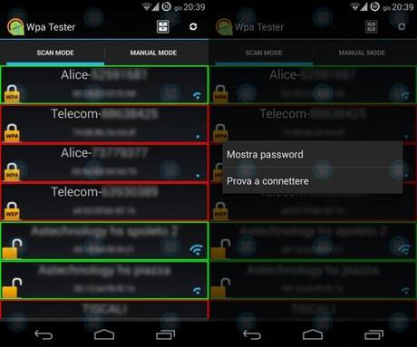 wpa tester 1 600x500 WPA Tester: scopri le password delle reti WiFi con un app guide  