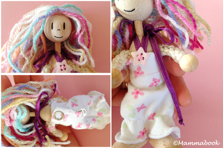 Una bambolina e un lettino… riciclando! – Recycled doll and bed