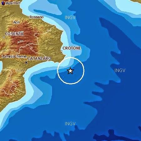 FORTE SCOSSA DI TERREMOTO TRA SICILIA E CALABRIA