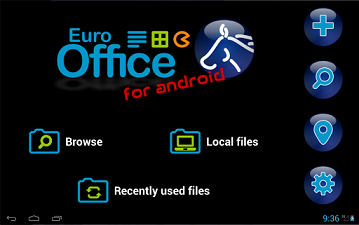 EuroOffice for Tablet, suite da ufficio per gli ODF su dispositivi Android