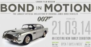 L’inizio aprile a Londra, gli appuntamenti cinematografici Bond on Motion