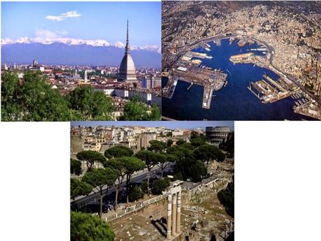 Italian Tour in Style: Torino, Genova and Roma