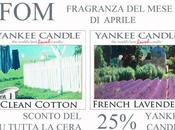 Fragranze Yankee Candles Aprile, sconto!