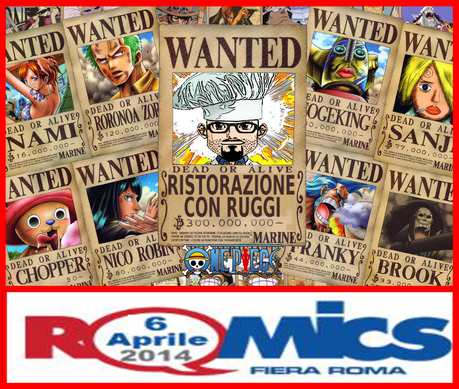 RISTORAZIONE CON RUGGI AL ROMICS 2014