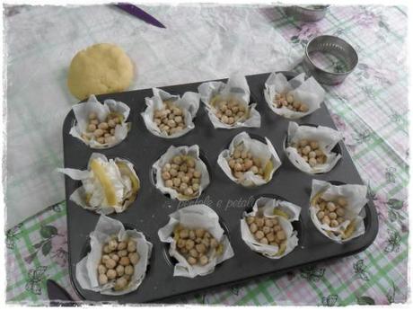 cestini di frolla al limone finger food