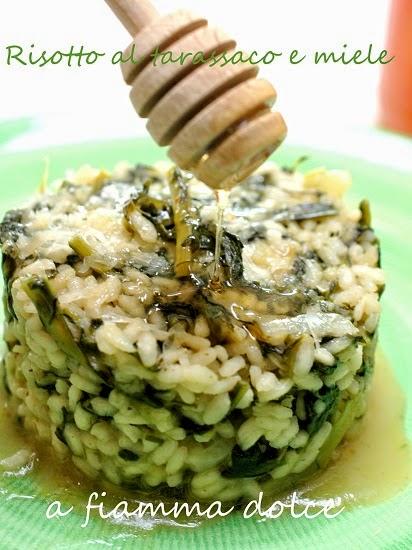 risotto al tarassaco