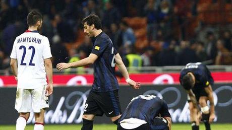 Diego Milito Inter Bologna 2014 AP/LaPresse