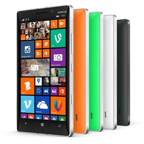 Il nuovo dispositivo Lumia è disponibile in quattro colori.