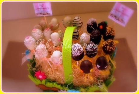 CAKE POPS OVETTI...ASPETTANDO LA PASQUA