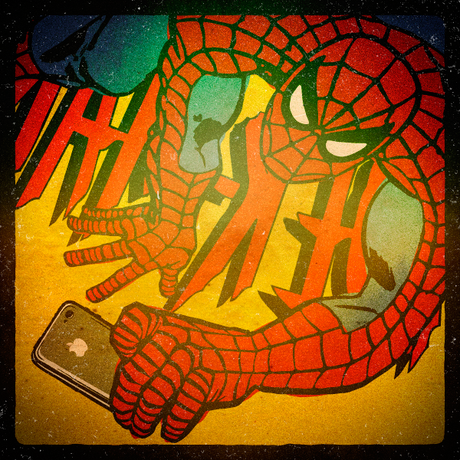 Spiderman Selfies