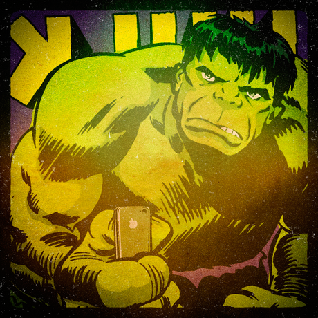 Hulk Selfies