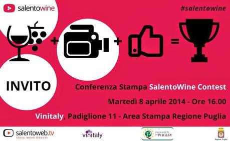 Ambassador di #SalentoWine e domani presentazione al Vinitaly!