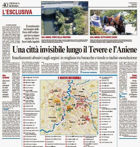 Robe che ti fanno dire che la città non ha speranza. Guardate questi titoloni di giornale del 2007. Non c'era la crisi, il sindaco era Veltroni, sono passati 7 anni. Non è cambiato nulla! Anzi, è tutto peggiorato...