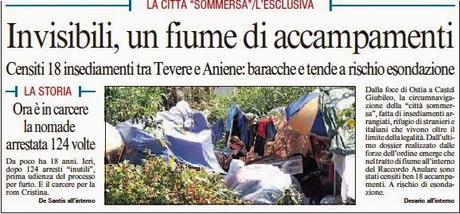 Robe che ti fanno dire che la città non ha speranza. Guardate questi titoloni di giornale del 2007. Non c'era la crisi, il sindaco era Veltroni, sono passati 7 anni. Non è cambiato nulla! Anzi, è tutto peggiorato...