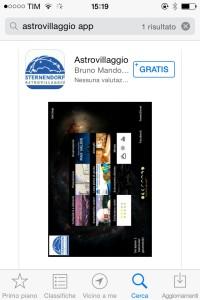 astrovillaggio app