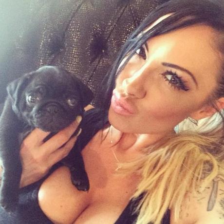 themusik i selfie vip celebrity cani dog amici jodie marsh Top 10 i selfie dei vip con i loro amici cani