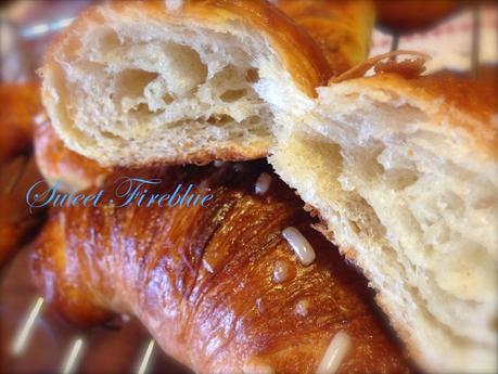 Cornetti sfogliati di Beppe Allegretta con pasta madre