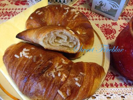 Cornetti sfogliati di Beppe Allegretta con pasta madre