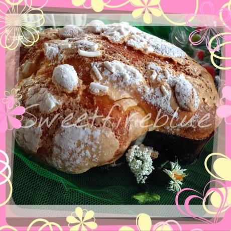 La colomba di Pasqua con pasta madre (ma se siamo ancora in carnevale!?!)