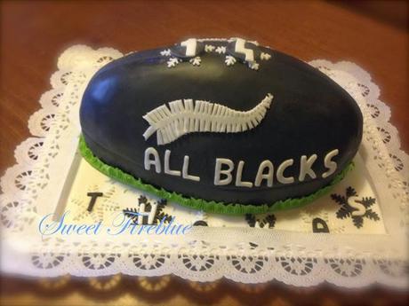 ♦︎Pallone da rugby (cake)♦︎