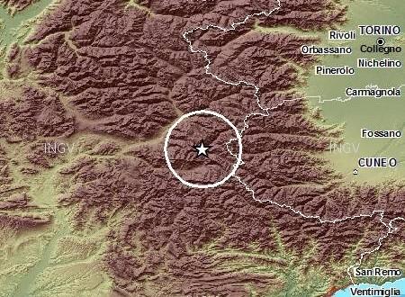 Scossa di terremoto in Francia, Piemonte e Liguria