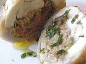 Coniglio farcito frittata capperi