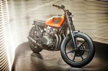 Kawasaki Z650 Bratstyle Street Tracker by Kerozin