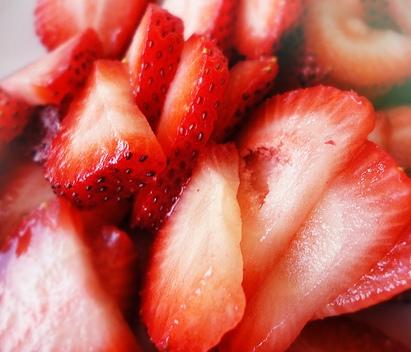 Torta alle fragole con frumina/Strawberry Cake with Wheat Starch