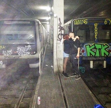 Il vandalo graffitaro Bosi devasta Roma indisturbato da 5 anni, poi fa mezzo graffito a Brescia e lo ricercano e identificano subito