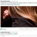 Claire: tutto il parto in diretta Twitter, da prima contrazione a nascita